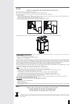 Предварительный просмотр 19 страницы Bourgeat 886030 Instructions For Use And Maintenance Manual