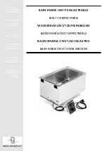 Предварительный просмотр 1 страницы Bourgeat BAIN-MARIE Quick Start Manual