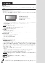 Предварительный просмотр 2 страницы Bourgeat HARMONIE Series Instructions For Use And Maintenance Manual