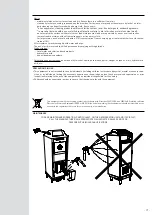 Предварительный просмотр 17 страницы Bourgeat NAV'THERM Instructions For Use And Maintenance Manual