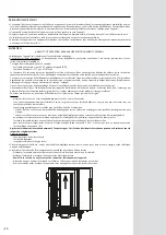 Предварительный просмотр 22 страницы Bourgeat SATELLITE 2GN 16 Instructions For Use And Maintenance Manual