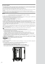 Предварительный просмотр 48 страницы Bourgeat SATELLITE 2GN 16 Instructions For Use And Maintenance Manual