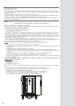 Предварительный просмотр 74 страницы Bourgeat SATELLITE 2GN 16 Instructions For Use And Maintenance Manual