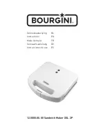 Bourgini 12.5000.00.00 Instructions Manual предпросмотр