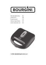 Bourgini 12.7013.00.00 Instructions Manual preview