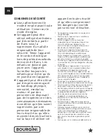 Preview for 10 page of Bourgini 16.2004.02.00 Instructions Manual