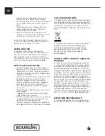 Preview for 12 page of Bourgini 16.2004.02.00 Instructions Manual