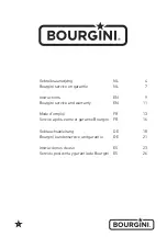 Preview for 3 page of Bourgini 16.3030.00.00 Instructions Manual