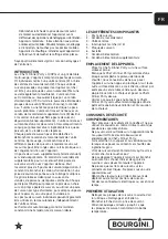 Предварительный просмотр 11 страницы Bourgini 16.4005 Instructions Manual