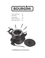 Bourgini 17.1000.00.00 Instructions Manual preview