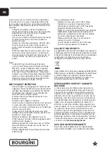 Preview for 18 page of Bourgini 18.2146.00.00 Instructions Manual