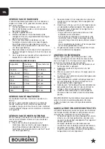 Preview for 6 page of Bourgini 22.2001.00.00 Instructions Manual