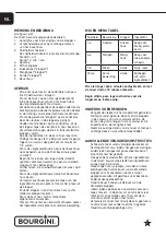 Предварительный просмотр 6 страницы Bourgini 22.5081.00.00 Instructions Manual