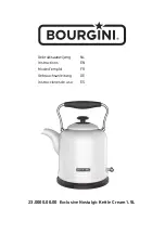 Bourgini 23.0000.00.00 Instructions Manual preview