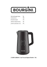 Bourgini 23.5010.00.00 Instructions Manual preview