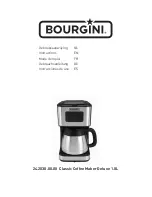 Bourgini 24.2020.00.00 Instructions Manual предпросмотр