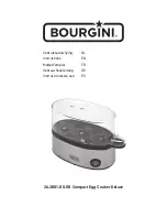 Предварительный просмотр 1 страницы Bourgini 26.3001.00.50 Instructions Manual