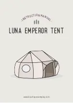 Preview for 1 page of Boutique Camping LUNA EMPEROR Instruction Manual