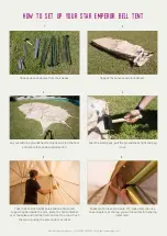 Предварительный просмотр 2 страницы Boutique Camping STAR EMPEROR BELL TENT Instruction Manual