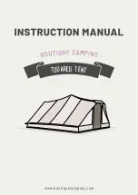 Preview for 1 page of Boutique Camping TUAREG Instruction Manual