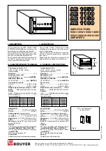 Предварительный просмотр 1 страницы Bouyer AR 1050 Manual