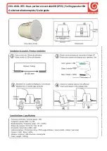 Bouyer CEIL-0613-IP55 Quickmanual Installation предпросмотр