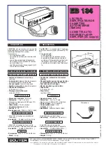 Bouyer EB 134 Quick Start Manual preview