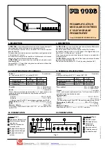 Предварительный просмотр 1 страницы Bouyer EXCELLENCE Series Manual