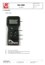 Предварительный просмотр 4 страницы Bouyer MZ-4000 Manual