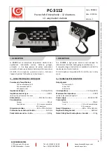 Bouyer PC-3112 Manual preview