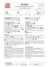 Предварительный просмотр 5 страницы Bouyer PC-3112 Manual