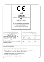 Preview for 2 page of Bouyer PEND-3025B-EN Quick Manual