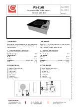 Предварительный просмотр 1 страницы Bouyer PS-2101 Manual