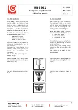 Preview for 3 page of Bouyer RB-6501 Quick Start Manual