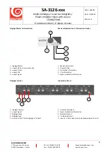 Preview for 5 page of Bouyer SA-3126 Series Manual