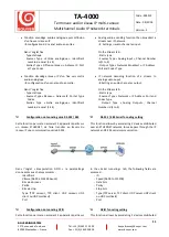 Preview for 11 page of Bouyer TA-4000 Series Manual