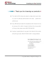 Preview for 2 page of Bove Technology B12 VI Installation & User Manual