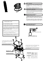 Preview for 2 page of bover MAXI P/180 OUTDOOR Assembly Instructions