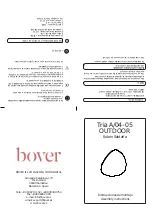 Preview for 1 page of bover Tria A/04 Assembly Instructions