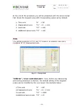 Preview for 28 page of BOVIAR T-TEST K12 User Manual