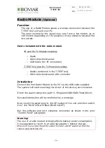 Preview for 31 page of BOVIAR T-TEST K12 User Manual