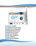 Bovie Aaron 940 User Manual предпросмотр