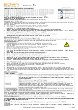 Preview for 6 page of Bowa 500-007 Instructions For Use Manual