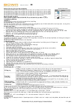 Preview for 7 page of Bowa 500-007 Instructions For Use Manual