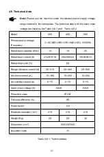 Предварительный просмотр 22 страницы Bowa ARC300E Operating Manual