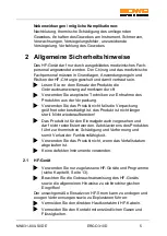 Preview for 5 page of Bowa ERGO 310D Instructions For Use Manual