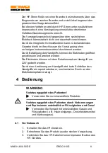 Preview for 8 page of Bowa ERGO 310D Instructions For Use Manual