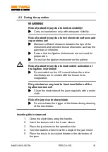 Preview for 24 page of Bowa ERGO 310D Instructions For Use Manual