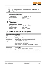 Preview for 41 page of Bowa ERGO 310D Instructions For Use Manual