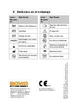 Preview for 56 page of Bowa ERGO 310D Instructions For Use Manual